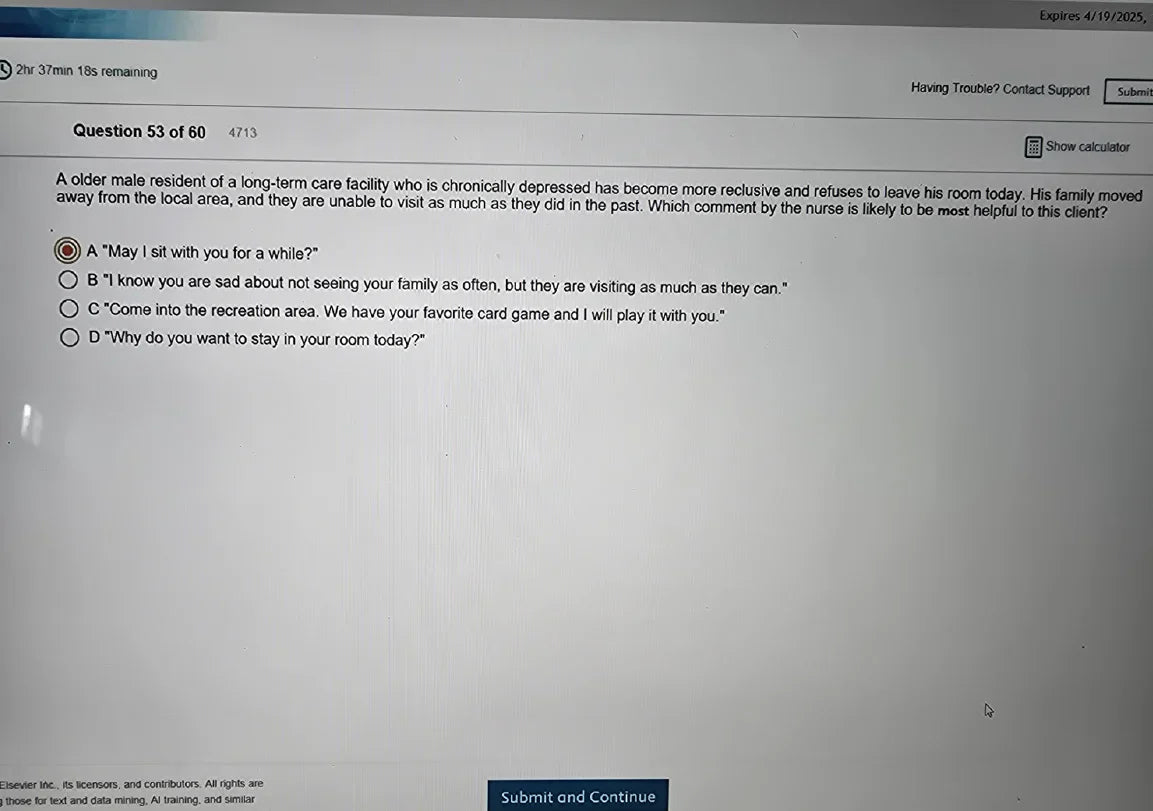 WGU D449 Psych & Mental Health OA2
